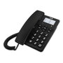 SPC Téléphone fixe Original Noir et Rouge