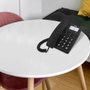 SPC Téléphone fixe Original Noir et Rouge