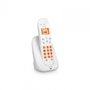 SPC 7331B Téléphone sans fil Kairo Blanc avec écran rétroéclairé et identification des appels
