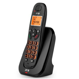 SPC 7331N Téléphone sans fil KAIRO Noir avec écran et répondeur