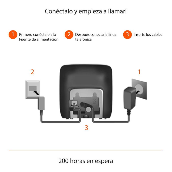 Gigaset A270 Duo Téléphone sans fil Noir