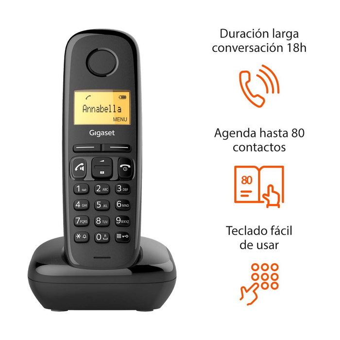 Gigaset A270 Duo Téléphone sans fil Noir
