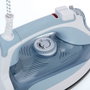 Jata Hogar Plancha de vapor cerámica 3000 w, azul y blanca