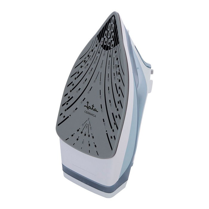 Jata Hogar Plancha de vapor cerámica 3000 w, azul y blanca
