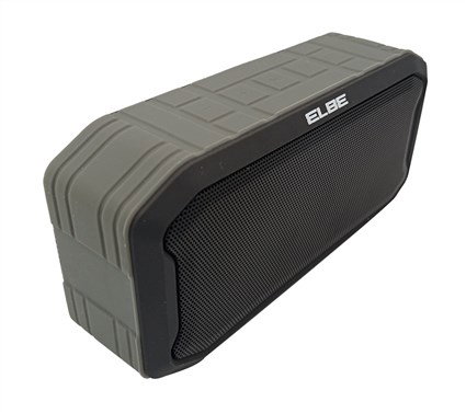 Elbe ALT-G15-TWS Haut-parleur Bluetooth 5W Portable Gris avec Technologie TWS et Protection IPX7 Résistant à l'Eau
