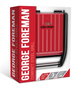 George Foreman 25030-56 Grill Électrique Compact Rouge Antiadhésif, Élimine Jusqu'à 42% de Graisse, Plaques à Nettoyage Facile et Récupérateur de Graisses