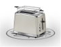 Russell Hobbs Luna Stone 2 - Grille-pain couleur crème
