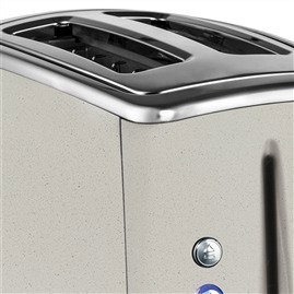 Russell Hobbs Luna Stone 2 - Grille-pain couleur crème