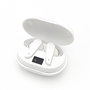 Elbe ABTWS-005-B Casque Bluetooth True Wireless avec Réduction Active du Bruit (ANC) Blanc