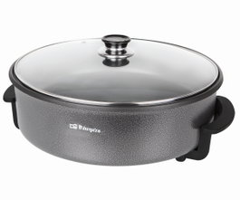 ORBEGOZO Poêle électrique Pizza Pan Olla Paellero PZ 8100 40 cm 1500W