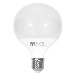 Silver Electronics Ampoule LED Décorative Globe 12W E27 Blanc Froid 5000K 1155lm