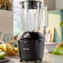 Philips Series 3000 HR2291 Batteur Blender Verre 600W ProBlend 2 Vitesses Turbo Hachoir à Glace