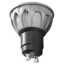 Silver Ampoule LED Evo Dicroïque GU10 8W 690lm Blanc Froid 5000K 38° Gris