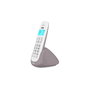 SPC Art Téléphone Sans Fil DECT Blanc avec Identification Appelant, Mains Libres, Mode Eco - 7310BS