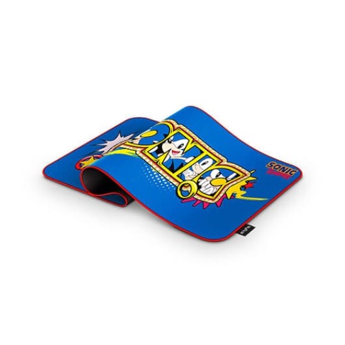 Energy Sistem Tapis de Souris Gaming Sonic XXL 900x400 mm, Tapis de Bureau XXL avec Bord Cousu et Base Antidérapante, Grand Tapis pour Clavier et Souris