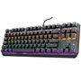 Trust GXT 834 Callaz Clavier Gaming Mécanique Noir QWERTY Espagnol