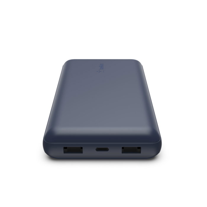 Belkin Batterie externe 20 000 mAh USB-A & USB-C 15W Bleu