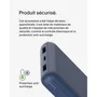 Belkin - Batterie externe 20000 mAh, 15 W, Bleu - 2 ports USB-A et USB-C pour recharge rapide