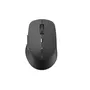 Rapoo M300 Silent - Souris sans fil silencieuse 1600 DPI avec Bluetooth et 2.4GHz - Noir