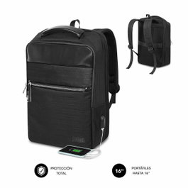 Subblim Sac à dos Business V2 Noir pour ordinateur jusqu'à 16 pouces