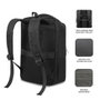 Subblim Mochila Business V2 AP Portatil Noir 16 pouces Sac à dos ordinateur avec port USB