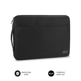 Subblim URBAN Housse Ordinateur Portable 15,6 Pouces Noir Protection Matelassée