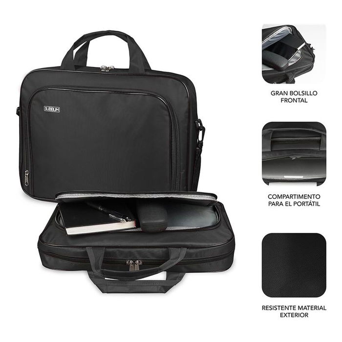 Housse d'ordinateur portable Subblim SUB-LS-0PS0101 Noir 15,6"