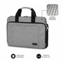 Subblim Mallette Air Padding pour ordinateur portable 15,6 pouces Gris