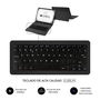 Housse pour Tablette et Clavier Subblim SUBKT1USB001 Noir Espagnol Qwerty