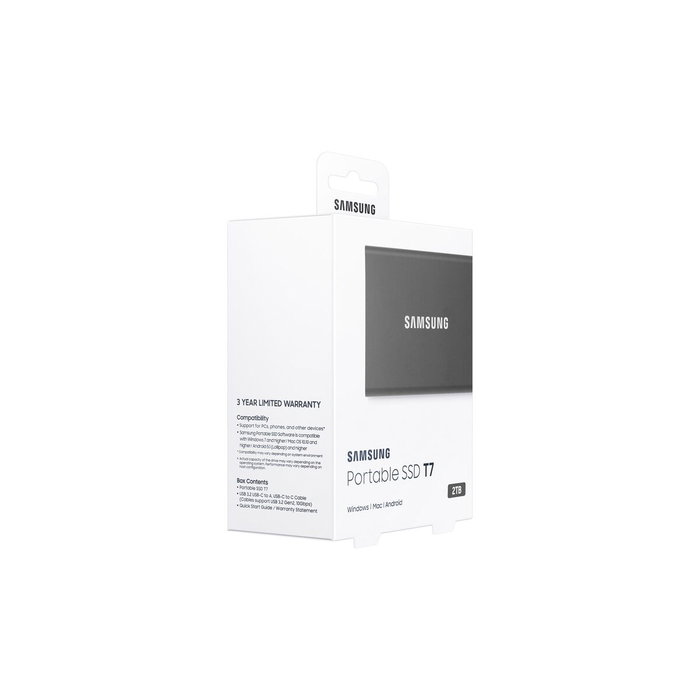 Disque Dur Externe Samsung Portable SSD T7 2 TB SSD