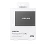 Samsung T7 Disque SSD Externe 2TB NVMe USB-C 3.2 Gris Portable