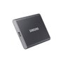 Samsung T7 Disque SSD Externe 2TB NVMe USB-C 3.2 Gris Portable