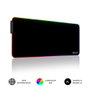 Subblim Tapis de Souris XL RGB LED 800x300x4 mm, Grand Mouse Pad Premium avec Éclairage Multicolore, Surface Imperméable, Base Antiglisse, pour Jeux et Bureau