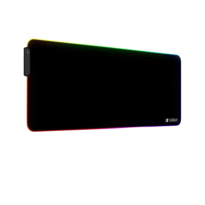 Tapis de Souris Subblim SUBMP-02RGB01 Noir Multicouleur Tapis de Souris Subblim SUBMP-02RGB01 Noir Multicouleur