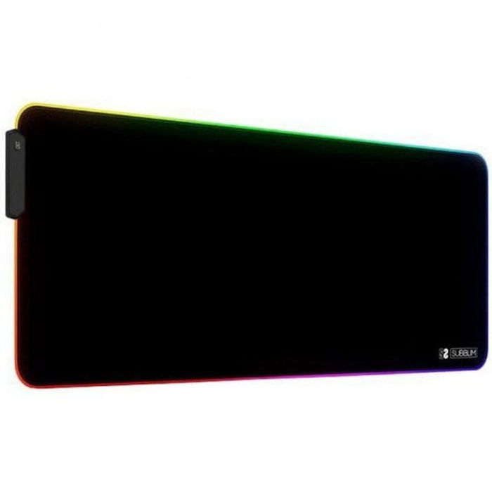 Tapis de Souris Subblim SUBMP-02RGB01 Noir Multicouleur Tapis de Souris Subblim SUBMP-02RGB01 Noir Multicouleur