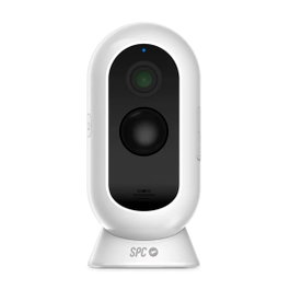 SPC MAGNES 3 Caméra de Sécurité Intérieure Extérieure Full HD 1080p 130° IP65 Batterie 9600mAh sans Fil WiFi Détection Mouvement Vision Nocturne
