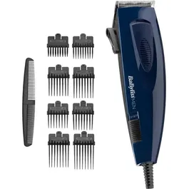 BaByliss Tondeuse à Cheveux E695E - Lames XL Inox - 8 Guides de Coupe (3-25 mm) et 4 Accessoires