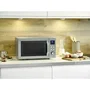 SEVERIN MW 7774 Micro-ondes combiné 3 en 1 Inox 25 L Gril Chaleur tournante