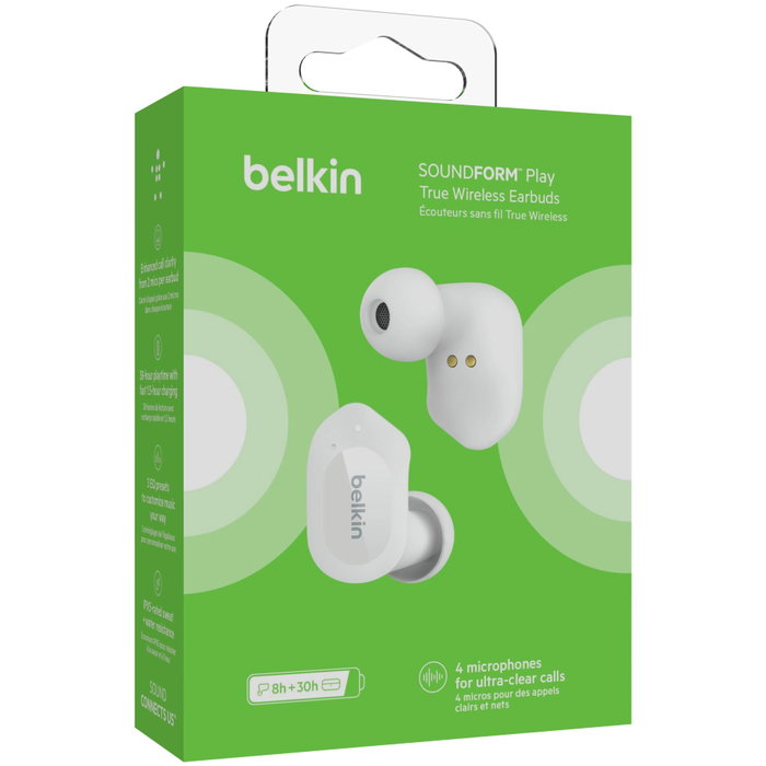 Belkin Soundform Play AUC005btWH Blanc Belkin Soundform Play AUC005btWH Blanc