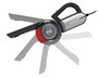 Black+Decker PV-1200-AV Aspirateur de voiture 12V cyclonique avec câble de 5m et tête pivotante, nettoyage facilité