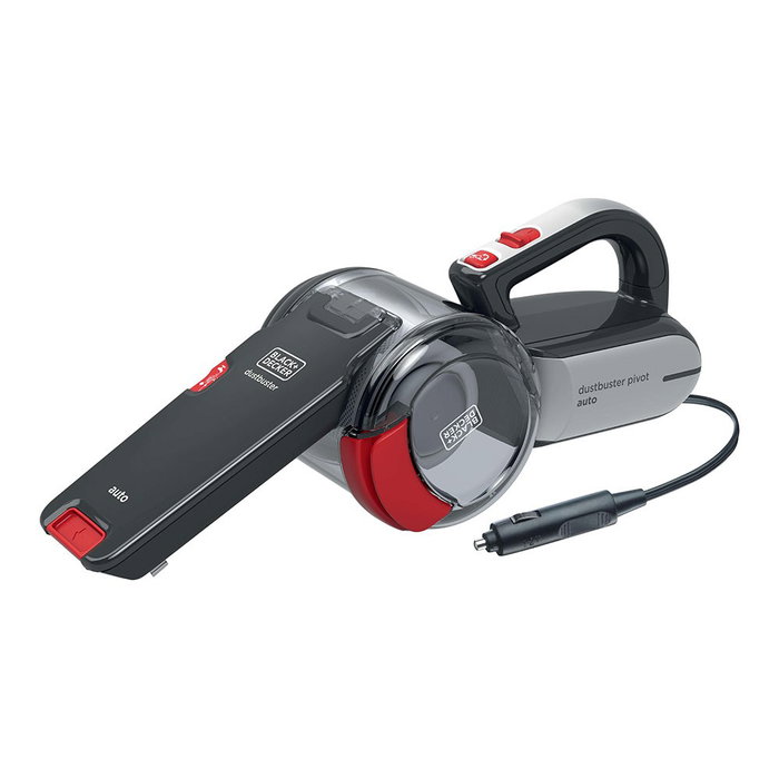 Black+Decker PV-1200-AV Aspirateur Manuel Cyclonique Gris / Rouge Black+Decker PV-1200-AV Aspirateur Manuel Cyclonique Gris / Rouge
