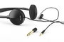 Elbe AU-889-TV Casque audio diadème pour télévision avec câble de 5 mètres et contrôle de volume indépendant