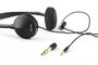 Elbe AU-889-TV Casque audio diadème pour télévision avec câble de 5 mètres et contrôle de volume indépendant