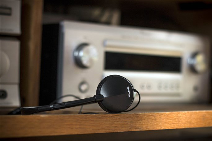 Elbe AU-889-TV Casque audio diadème pour télévision avec câble de 5 mètres et contrôle de volume indépendant