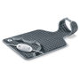 Beurer HK-53 Coussin chauffant électrique LED anatomique cervical/dorsal avec 3 niveaux de température, réglable, 42x64 cm