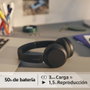 Sony WH-CH520 Casque Audio Sans Fil Bluetooth, Réduction de Bruit, Noir (WHCH520B.CE7)