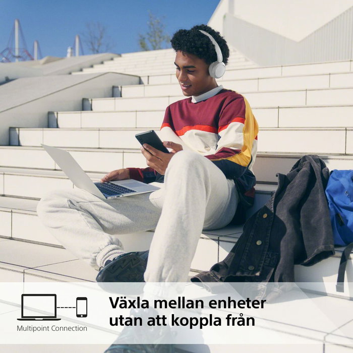 Casques Bluetooth avec Microphone Sony WH-CH520 Blanc Casques Bluetooth avec Microphone Sony WH-CH520 Blanc