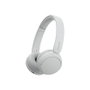 Sony Casque audio sans fil Bluetooth WH-CH520 Blanc (WHCH520W.CE7) - Réduction de bruit, léger et confortable pour une écoute optimale