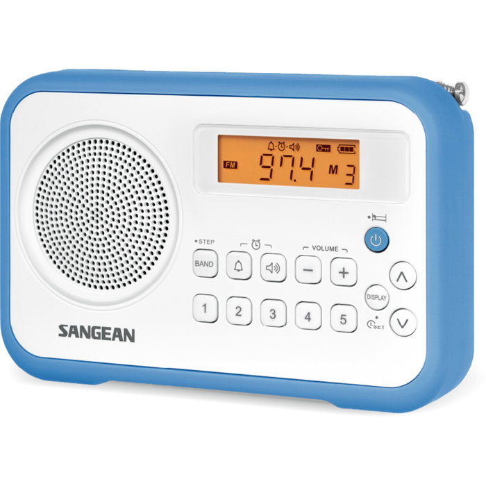 Sangean PR-D18 (Traveller 180) Blanc/Bleu Sangean PR-D18 (Traveller 180) Blanc/Bleu