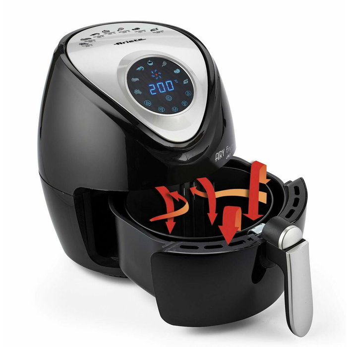 Ariete 4616 Friteuse à Air Noire 1300 W Ariete 4616 Friteuse à Air Noire 1300 W